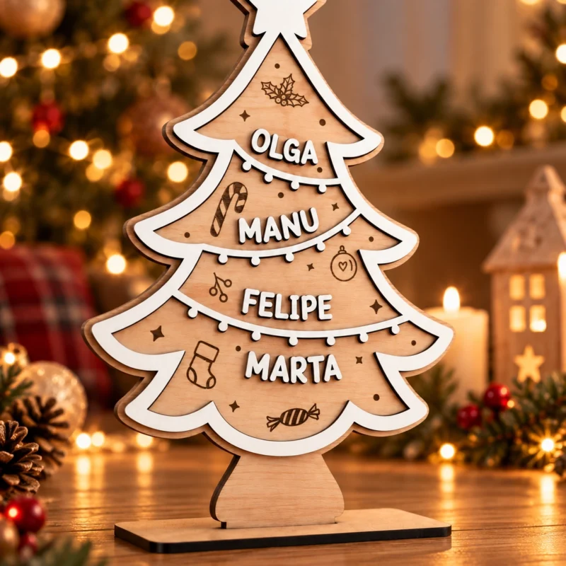 Árbol de Navidad familiar